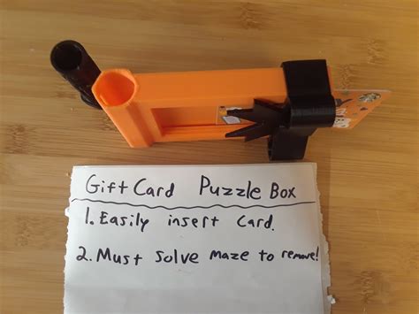 gift card puzzle box for adults nearby
